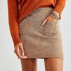 Free People Viola sweater skirt